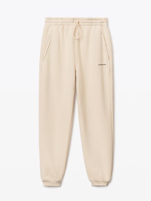 Alexander Wang SWEATPANT IN DENSE FLEECE