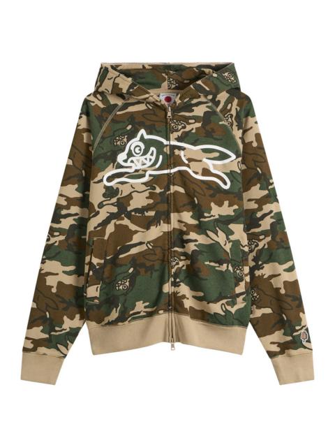 ICECREAM ICECREAM Running Dog Woodland Camo Zip Through Hood