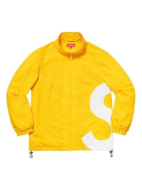 Supreme Supreme SS19 S Logo Track Jacket Large Logo S Unisex Yellow SUP-SS19-10436
