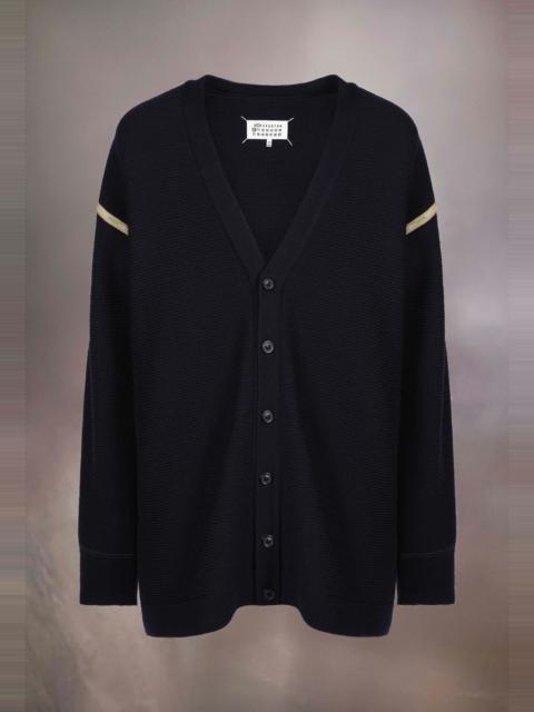 Maison Margiela Elbow patch cardigan