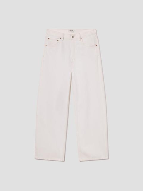 AGOLDE LOW CURVE JEAN IN MILKSHAKE
