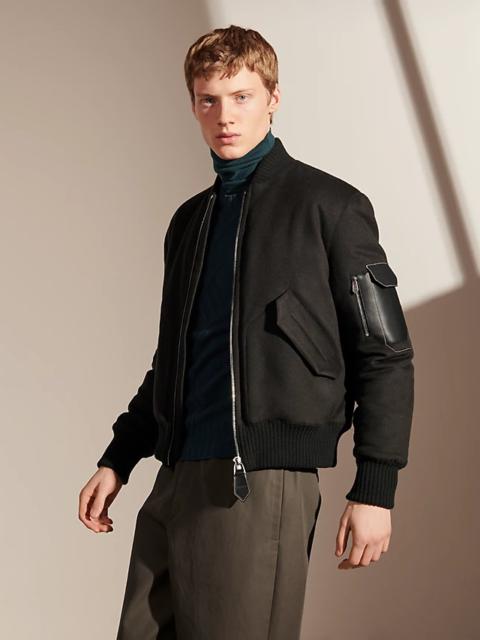 Hermès Rib trim jacket