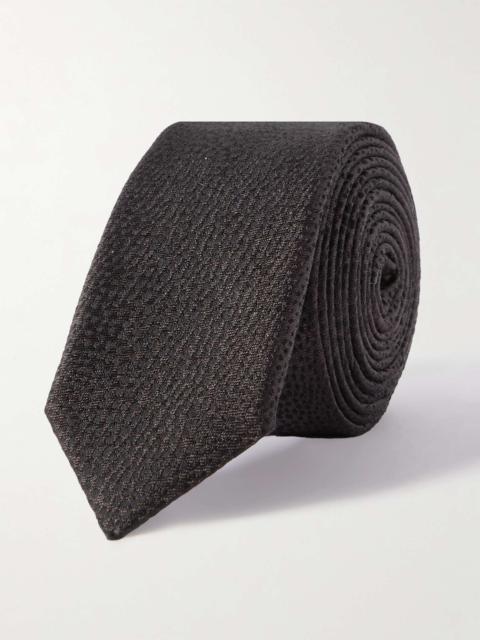 CELINE 5cm Silk-Jacquard Tie