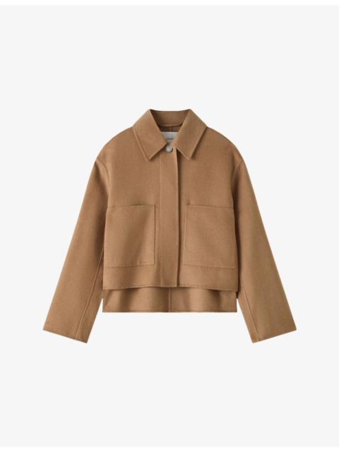 JOSEPH Kalaa Double-Face Wool and Silk-Blend Jacket
