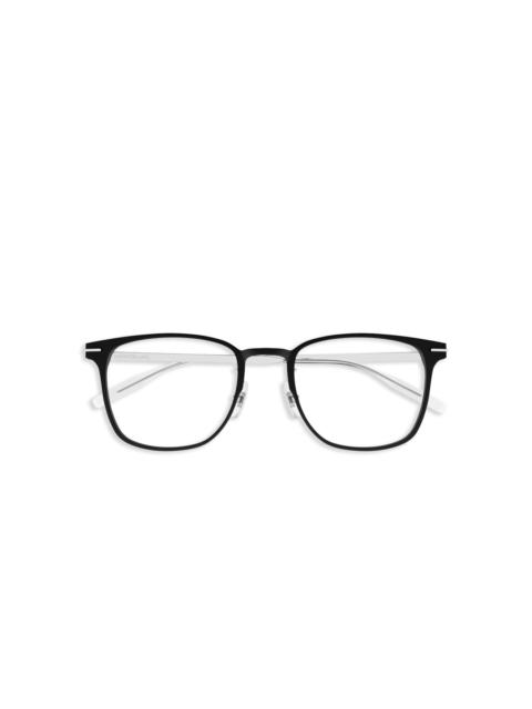 Montblanc square-frame glasses