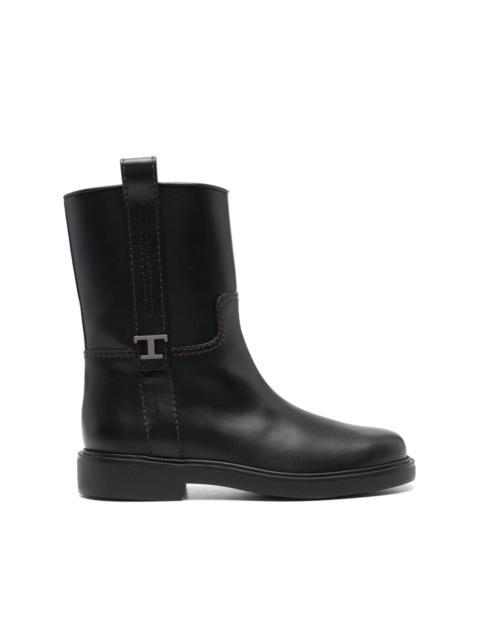 Tod's leather ankle boots