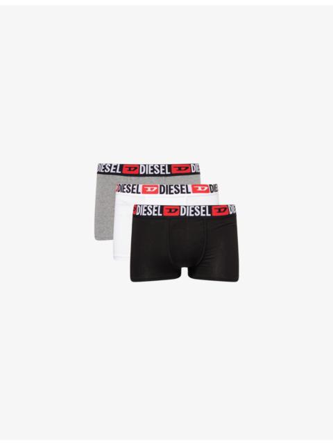 Diesel Damien Pack-Of-Three Stretch-Cotton Boxer Shorts