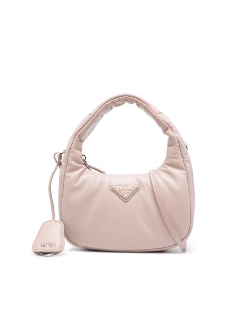 Prada padded leather tote bag