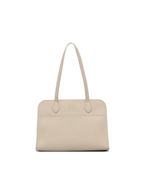 Moschino embossed tote bag