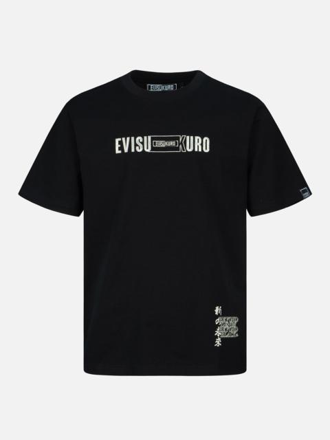 EVISU Metallic Seagull Embroidery T-Shirt