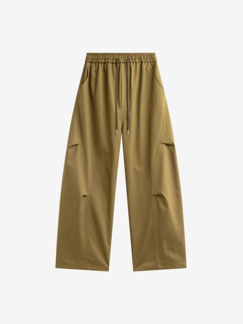 The Frankie Shop Tulsa Curved Pants - Dark Olive