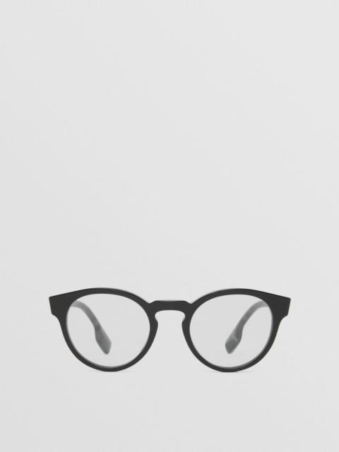 Burberry Bio-acetate Round Optical Frames