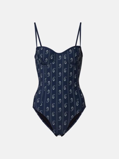 TORY BURCH Printed swimsuit