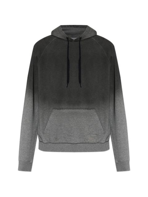 Moschino ombre-effect hoodie