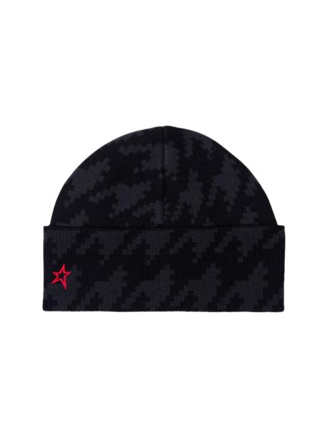 PERFECT MOMENT houndstooth beanie