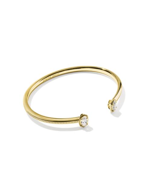 KENDRA SCOTT Mini Elton Luxe Gold Cuff Bracelet