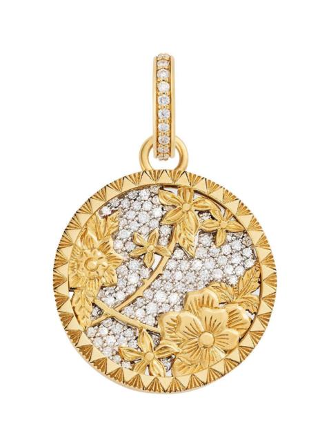 FOUNDRAE Resilience - Diamond Pavé Blossoms Floral Screen Medium Medallion