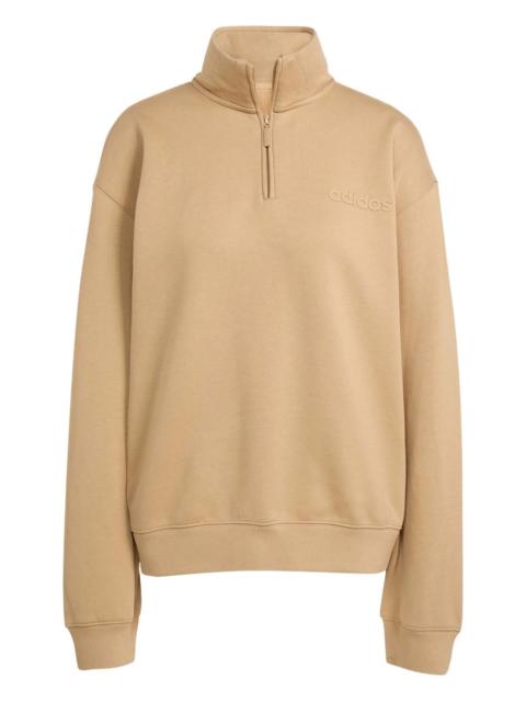 adidas half-zip sweatshirt