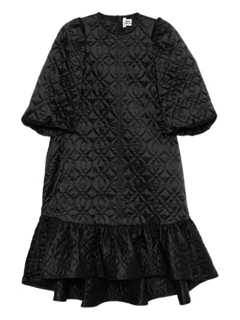 Noir Kei Ninomiya quilted dress