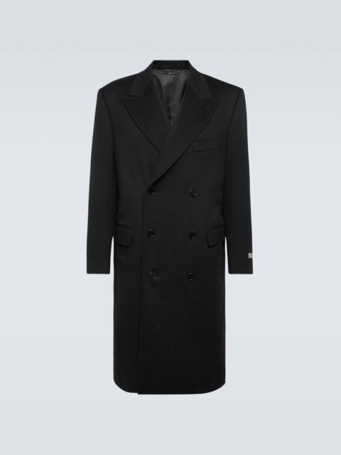 Canali Wool and cashmere overcoat