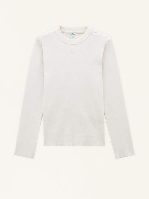 courrèges MOCKNECK JUMPER