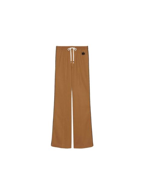 GUCCI Gucci x adidas Ripstop Jersey Pant Camel