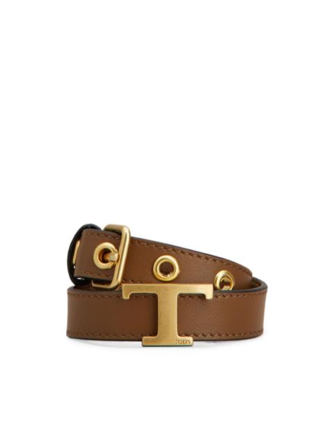 Tod's T-String double-wrap bracelet