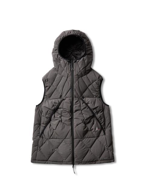 ROA Nuna 800 Fill Power Pinstriped Down Vest