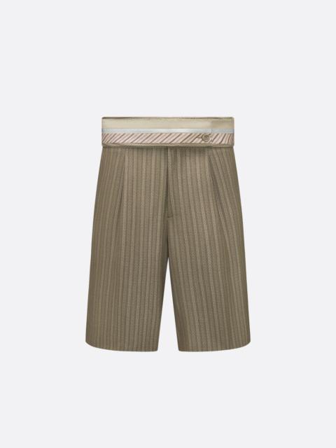 Dior Bermuda Shorts with Turned-Down Waistband