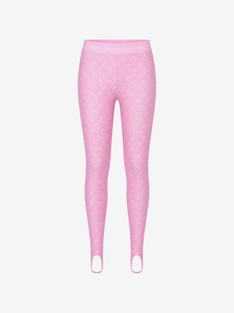 Marine Serre Moon stirrup leggings