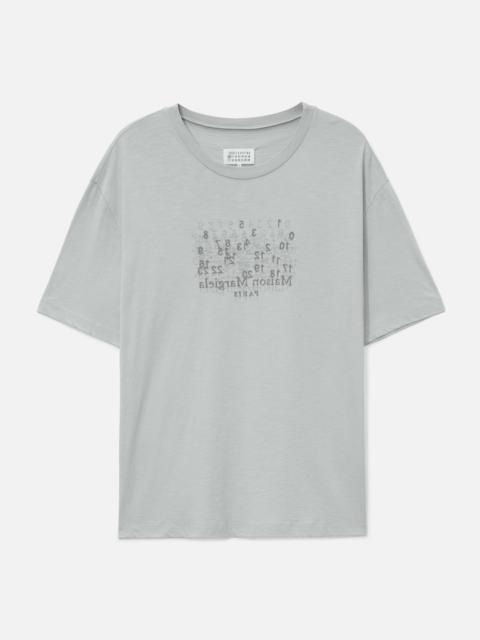 Maison Margiela COTTON NUMERICAL T-SHIRT