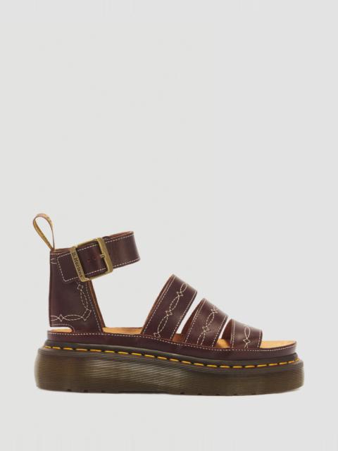 Dr. Martens Clarissa II Quad Desert Rodeo Classic Pull Up Leather Sandals