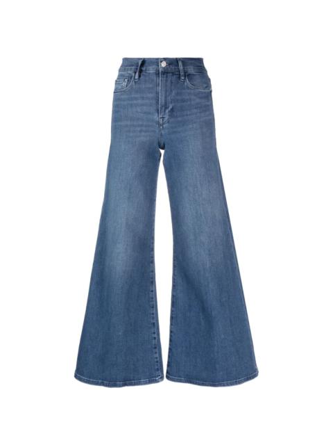 Le Palazzo Crop wide-leg jeans