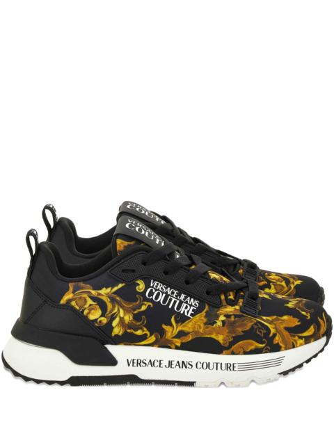 VERSACE JEANS COUTURE Versace Jeans Couture Dynamic Baroque-print Sneakers