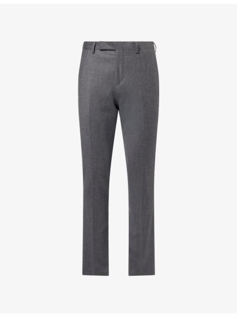 Paul Smith Slim-Fit Flannel Wool and Cashmere-Blend Trousers