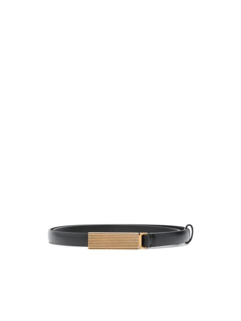 KHAITE Empire antique-gold-hardware belt