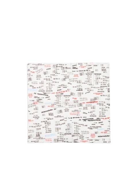 MM6 Maison Margiela logo-print scarf
