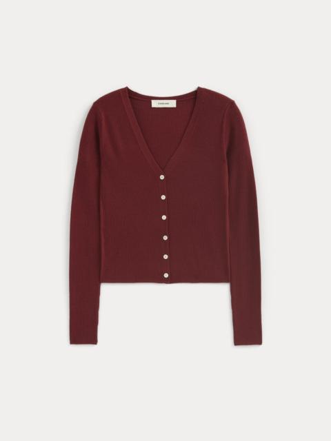 EVERLANE THE CARDIGAN IN ULTRASOFT MERINO