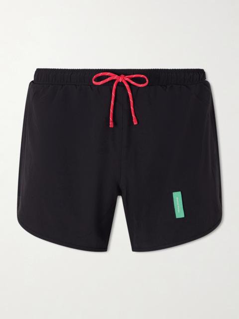 District Vision Straight-Leg Logo-Print 5" Stretch-Jersey Running Shorts