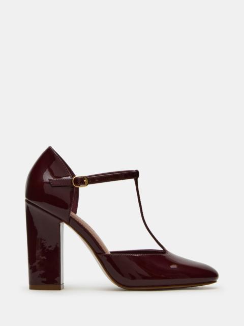 STEVE MADDEN MALCOLM BURGUNDY PATENT
