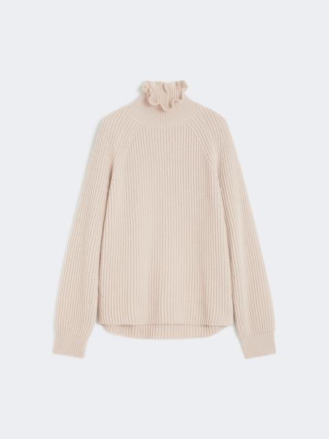 Max Mara Cotton cordonnet oversized jumper - SAND