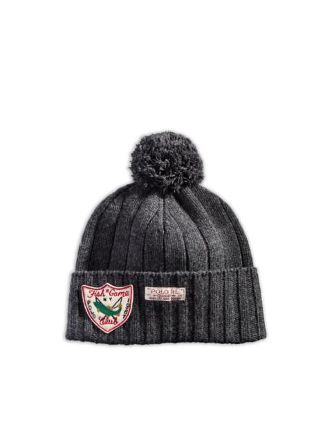 Polo Ralph Lauren Expedition ribbed pom-pom beanie hat