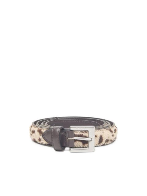 PESERICO buckle-fastening leather belt