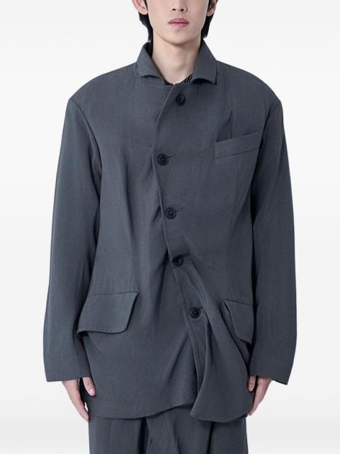 Vivienne Westwood asymmetrical notched blazer