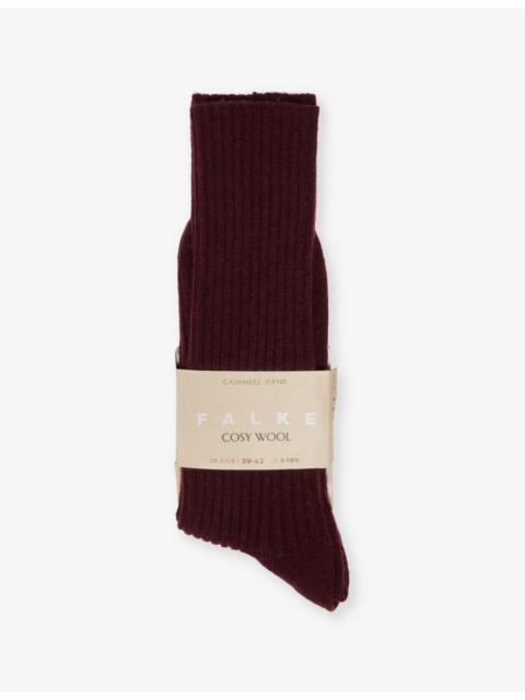 FALKE Cosy Wool ribbed knit socks
