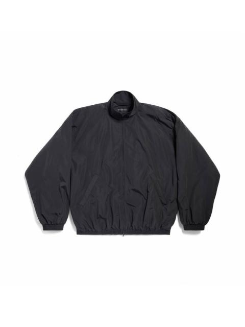 Diy Metal Outline Tracksuit Jacket in Black