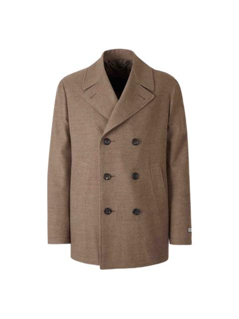 double-breasted coat