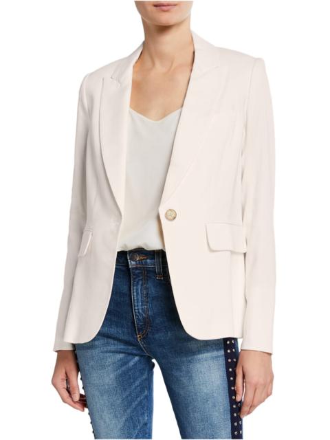 VERONICA BEARD One-Button Cutaway Jacket