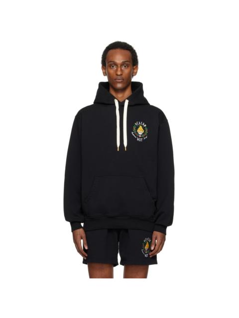 CASABLANCA Black 'Casa Way' Hoodie