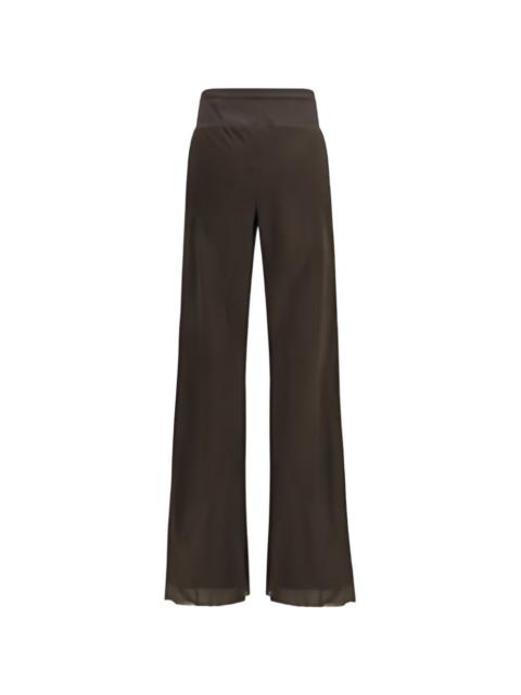 Rick Owens ribbed-waistband trousers